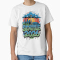 Seattle 2026  Space Needle Stadium Skyline T-Shirt V8 by DarylWelsh2024