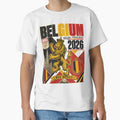 Belgium 2026 Football World Cup Glory | Red Devils Fan Supporter Shirt by rushaib