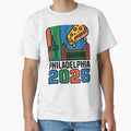 Philadelphia 2026 Liberty Bell Stadium Cheesesteak T-Shirt V20 by DarylWelsh2024