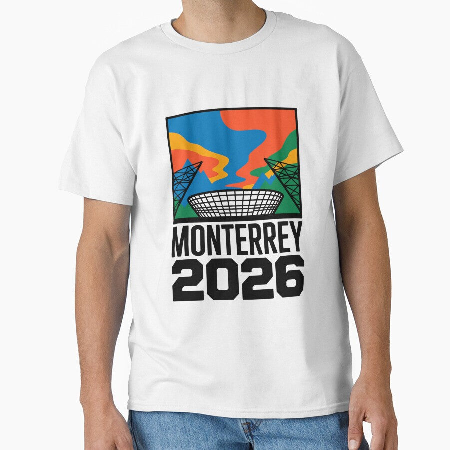 Monterrey 2026 Cerro de la Silla Mountain T-Shirt V21 by DarylWelsh2024