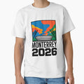 Monterrey 2026 Cerro de la Silla Mountain T-Shirt V21 by DarylWelsh2024