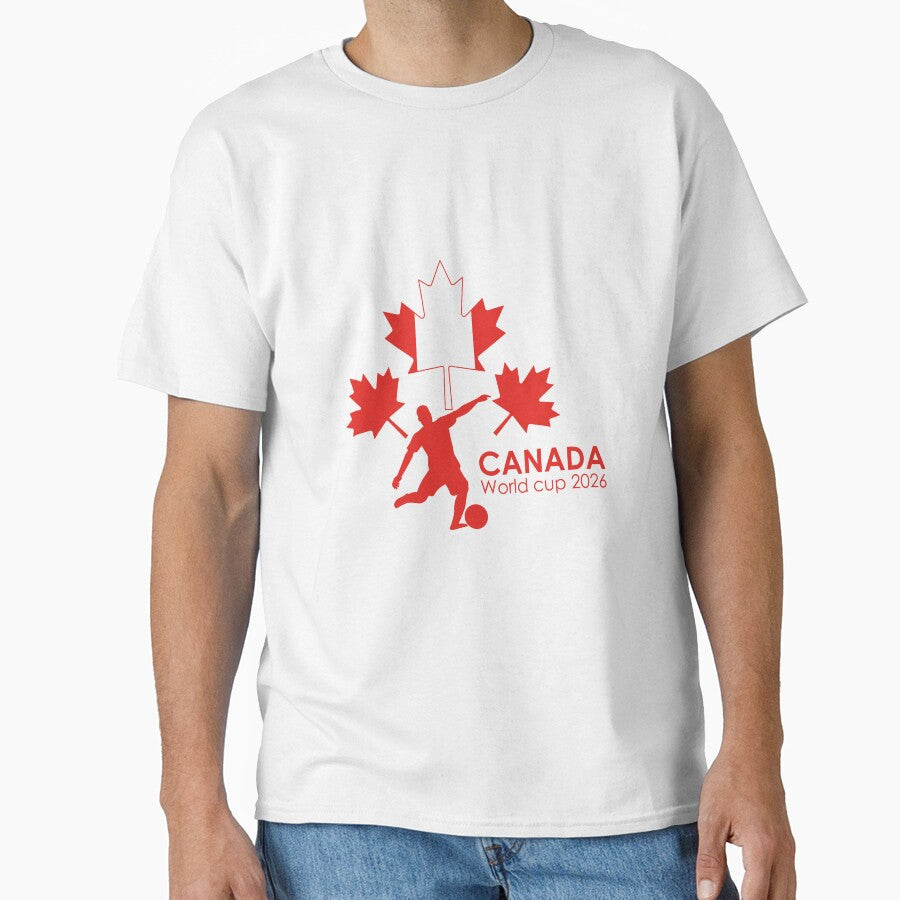 Canada Soccer Player Silhouette World Cup 2026 Sticker by topprinting