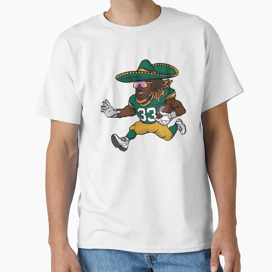 Aaron Jones Green Bay Packers Sombrero by PebblesunShop