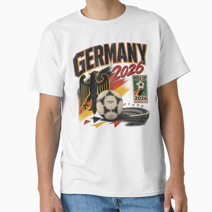 Germany 2026 Football World Cup Glory | Die Mannschaft Fan Supporter Shirt by rushaib