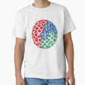 North America Soccer Ball – Canada USA Mexico Flag Pattern by droidtech