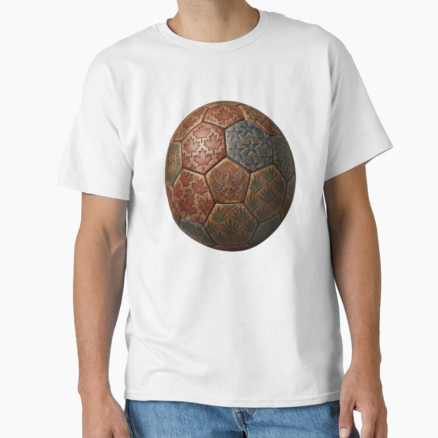 Vintage 2026 World Cup Ball – Artistic Design USA, Canada & Mexico by droidtech