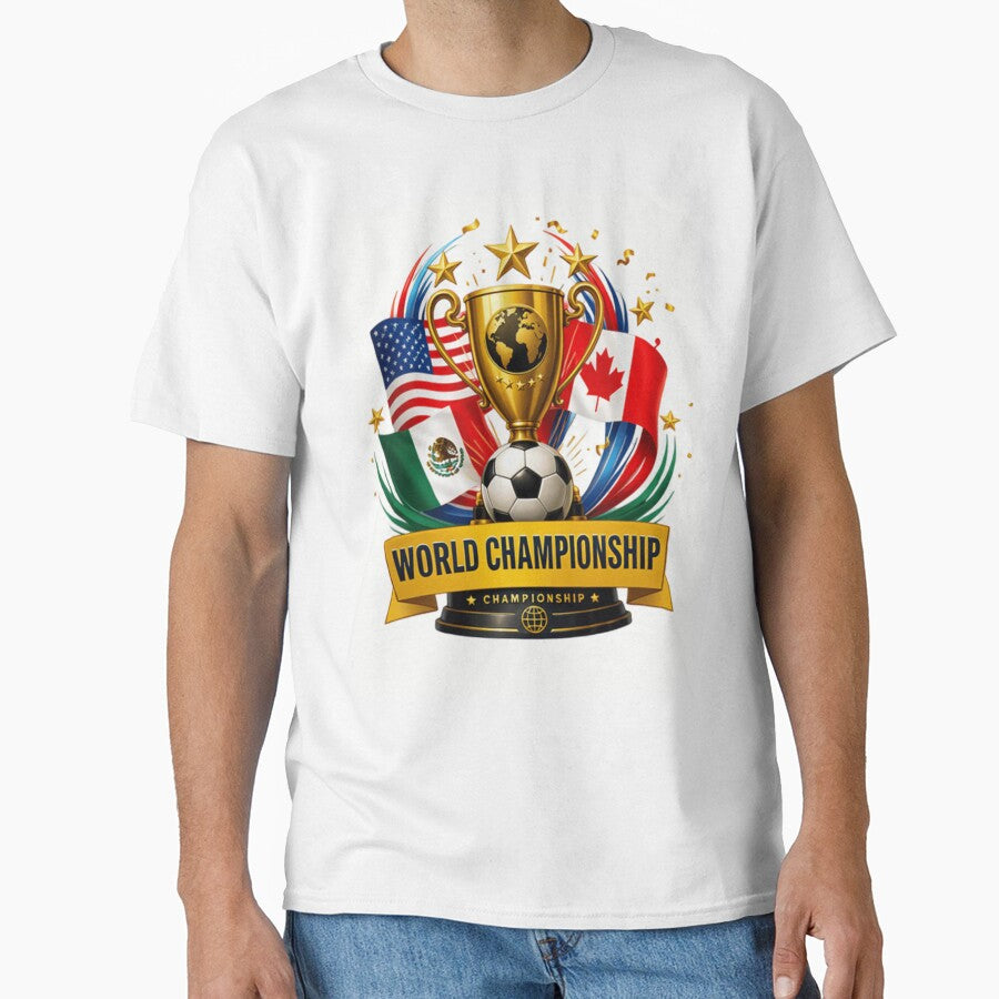 World Football Championship 2026 USA Canada Mexico by Thread&Fable