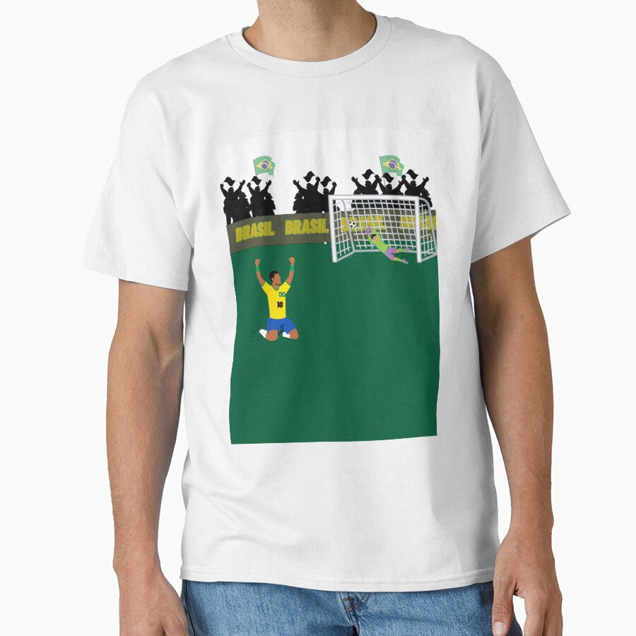 Goal Celebration! Brazilian Soccer Spirit & Vibrant Stadium Art by Dhiessi