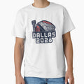 Dallas 2026 Texas Soccer Souvenir T-Shirt V9 by DarylWelsh2024