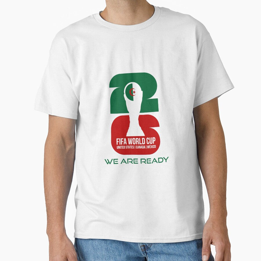 Algeria World Cup 2026 We Are Ready Trophy Sticker by topprinting