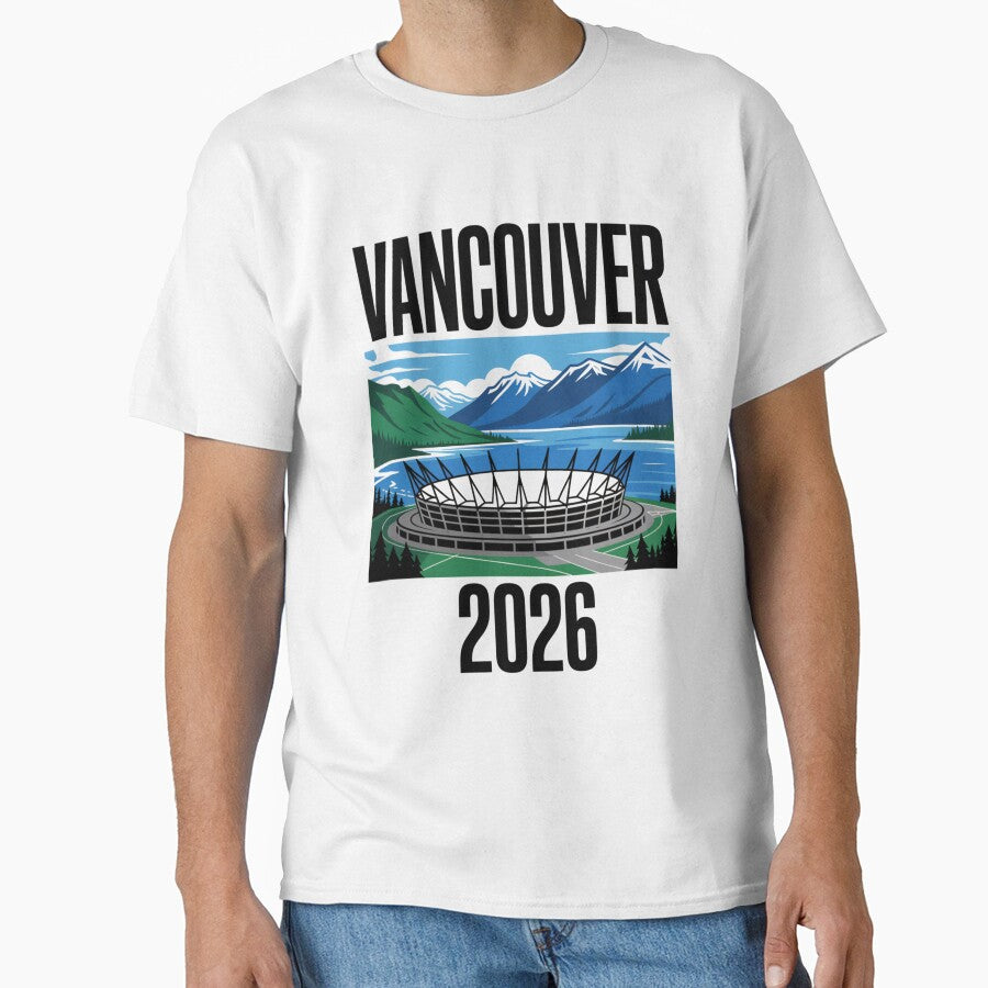 Toronto 2026 Skyline T-Shirt V21 by DarylWelsh2024