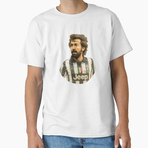 Andrea Pirlo Classic Football Portrait Style by Josphinerron