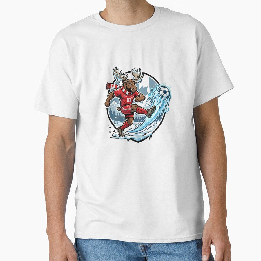Canada Soccer Moose Premium Modern World Cup Sticker by Mr-wow