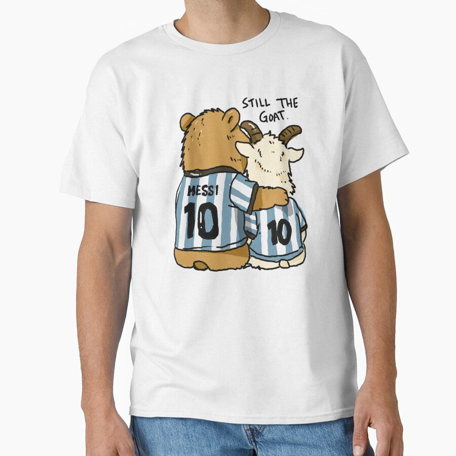 Awkward Animal Hat Club – Still The GOAT | Capybara Hug Messi Goat Last Dance by chupichapa