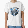 Football Never Sleeps Futuristic Soccer Shirt Y2K Football by DREAMBURN™