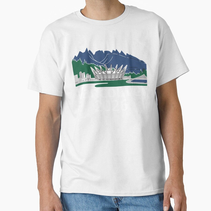 Toronto 2026 Skyline T-Shirt V5 by DarylWelsh2024