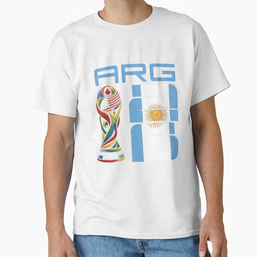 Argentina World Cup 2026 Soccer Fan Art - ARG Albiceleste by  The Midnight Library - Book Lover Gifts & Kindle Accessories
