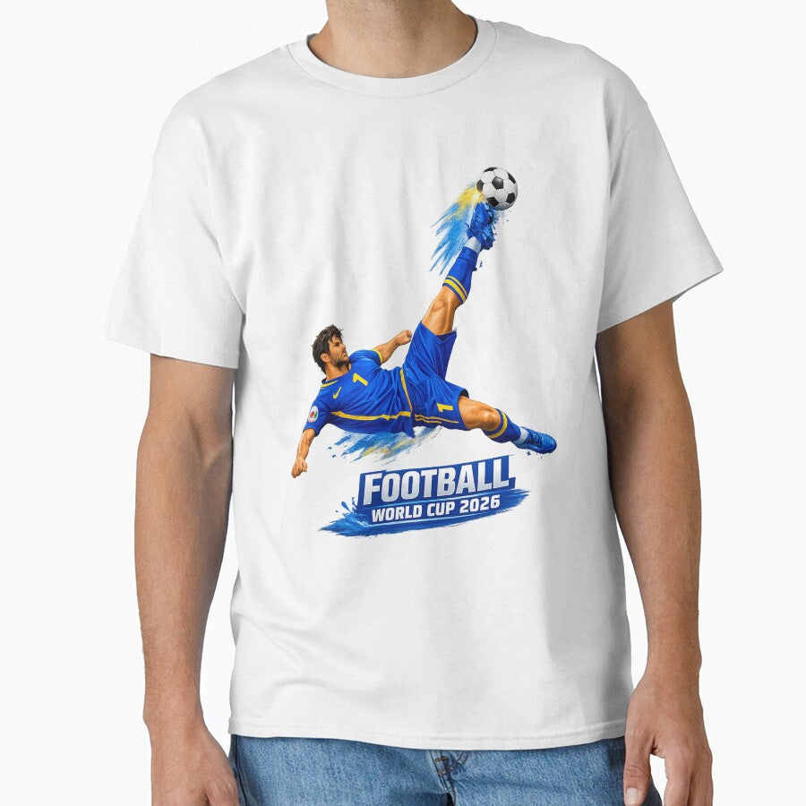 2026 World Cup: Dynamic Footballer Illustration by CHRIST5000
