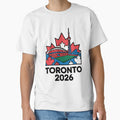 Toronto 2026 CN Tower Stadium Skyline T-Shirt V20 by DarylWelsh2024
