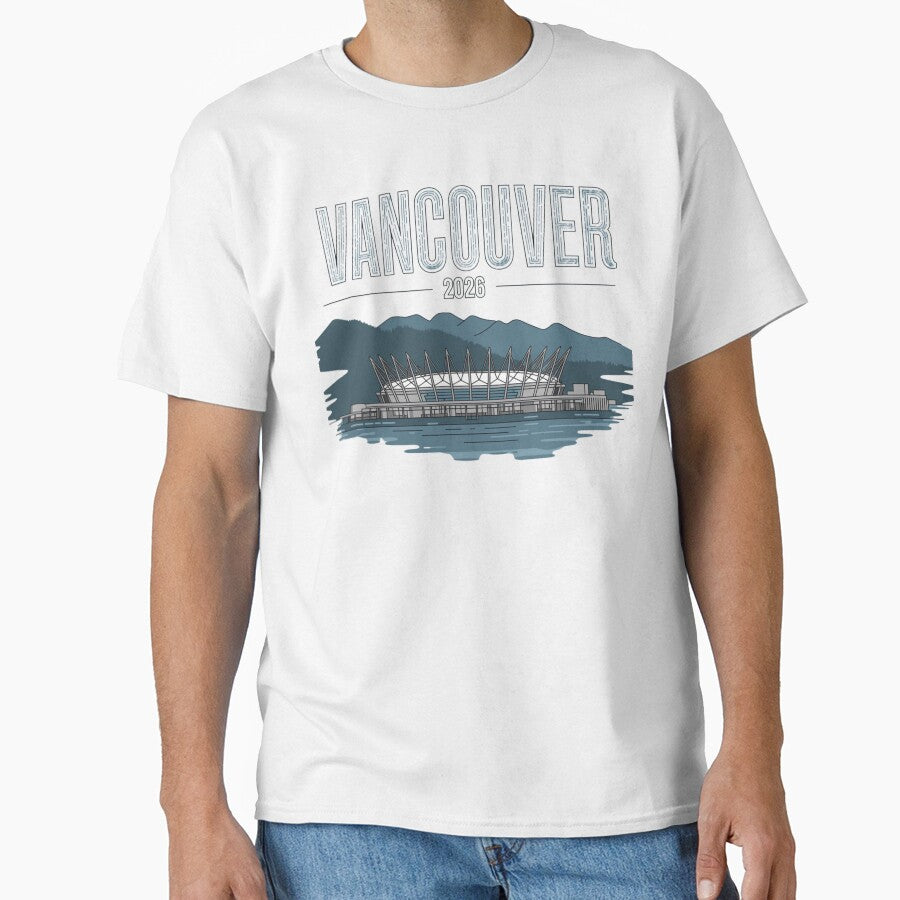 Toronto 2026 Skyline T-Shirt V25 by DarylWelsh2024
