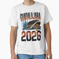 Guadalajara 2026  Mexico Football Soccer Souvenir T-Shirt V11 by DarylWelsh2024