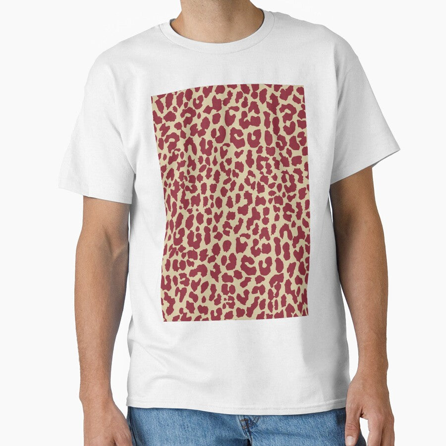 Red Gold Cheetah Print by ec0naway