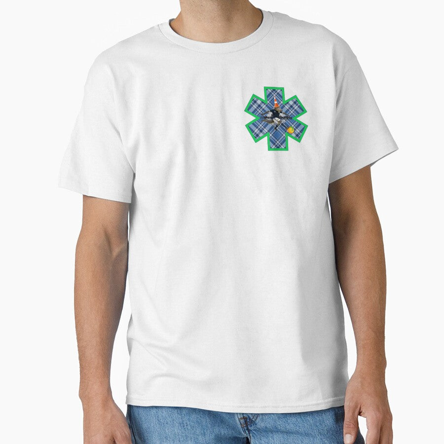 Tartan Army x Miami EMS Skyline with Alligator and Traffic Cone by BerlinerKatzen