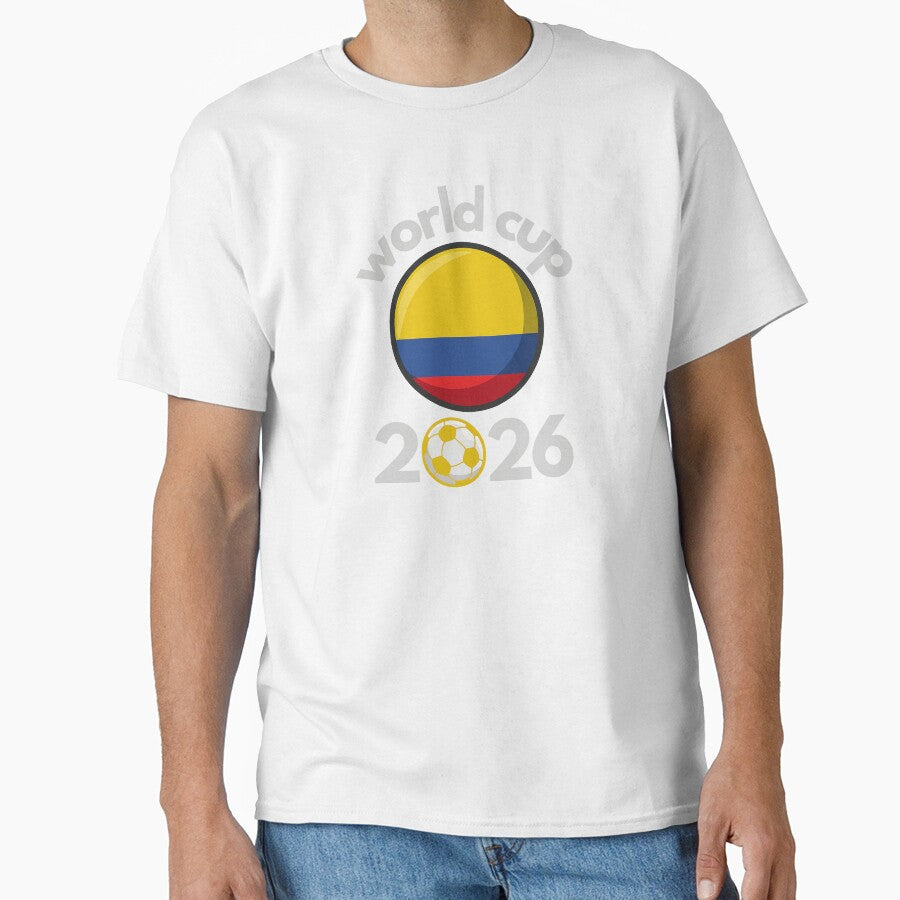 Columbia Flag World Cup 2026 Soccer Design – Columbian Football Futbol by Molly's Bold Brush