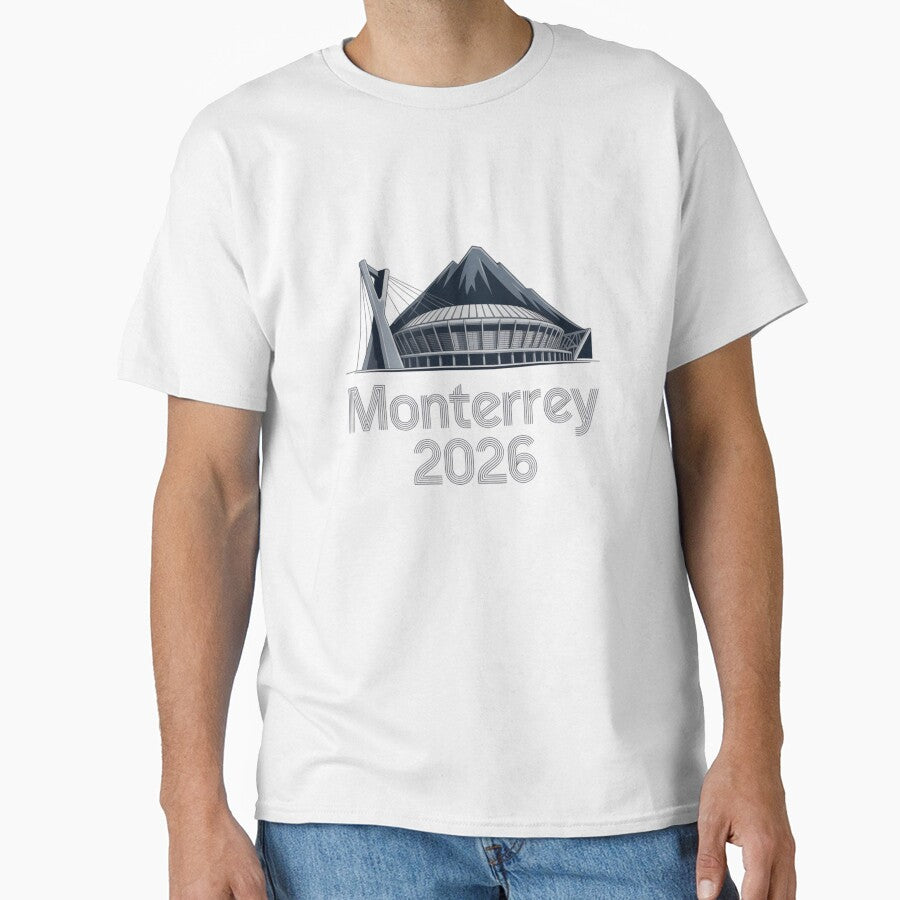 Monterrey 2026 Cerro de la Silla Mountain T-Shirt V13 by DarylWelsh2024