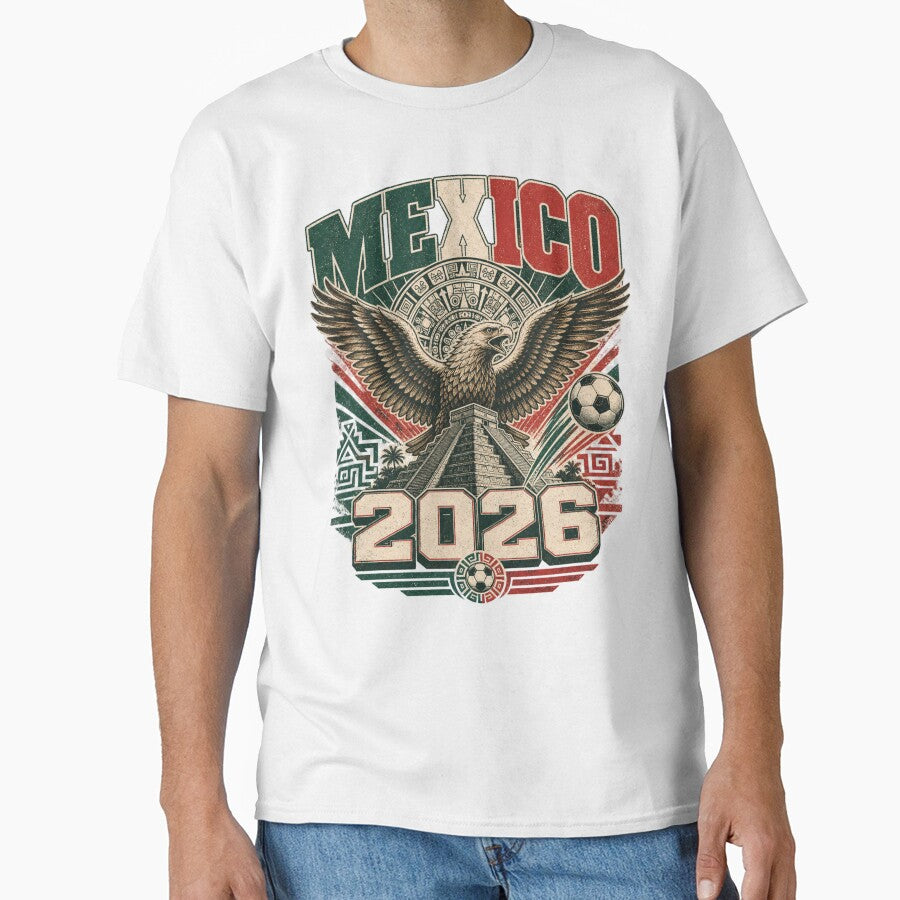 Mexico 2026 Football World Cup Glory | El Tri Fan Supporter Shirt by rushaib