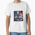 USA Soccer Player Patriotic American Flag by BorikenDesign