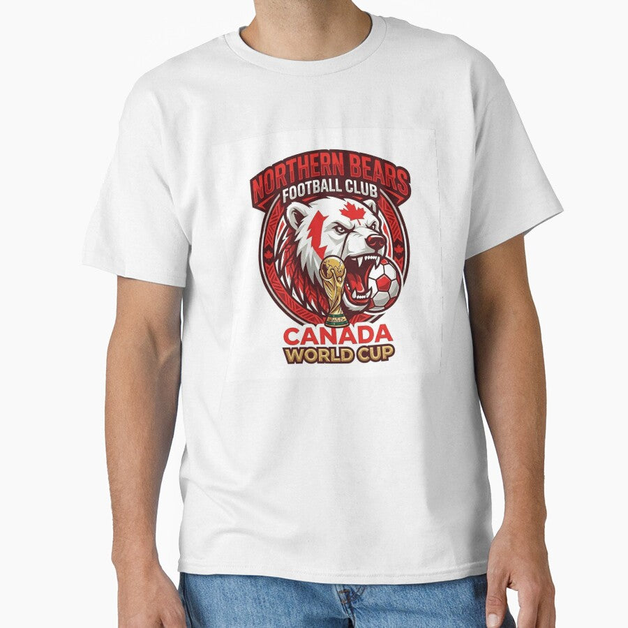 Canada Football Polar Bear Sticker 2026 by topprinting