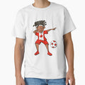 Canada Soccer Kid Dab Pose – Cute Football Celebration Art by Oniyasha