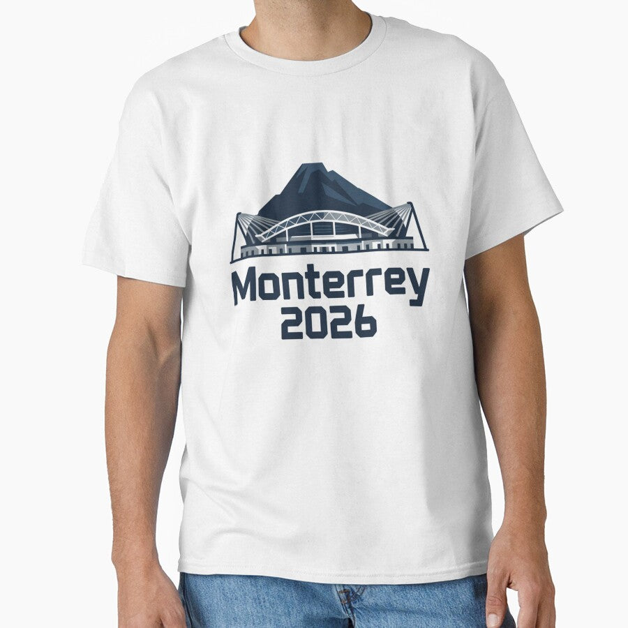 Monterrey 2026 Cerro de la Silla Mountain T-Shirt V14 by DarylWelsh2024