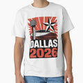 Dallas 2026 Texas Soccer Souvenir T-Shirt V1 by DarylWelsh2024