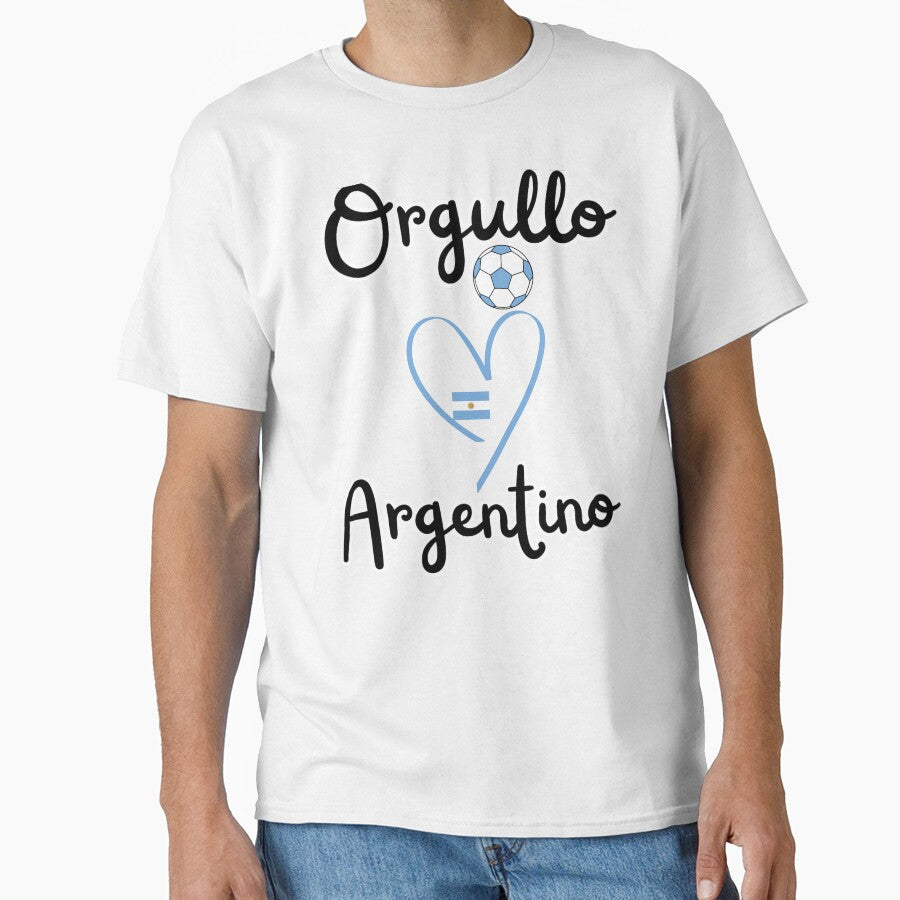 Proud Argentina soccer fan football design by Tienda-Vane