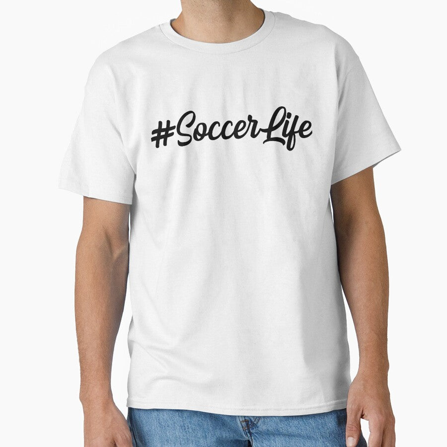 #SoccerLife Soccer Mom Life Goalie Hashtag Soccerlife design by nikkidawn74