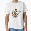 USA Vintage Soccer T-Shirt | Retro Football Design by wizooo411