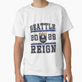Seattle Reign FC NWSL Soccer Vintage Logo by coffeepolicy