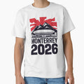 Monterrey 2026 Cerro de la Silla Mountain T-Shirt V2 by DarylWelsh2024
