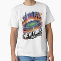 New York 2026 MetLife Stadium Skyline T-Shirt V13 by DarylWelsh2024