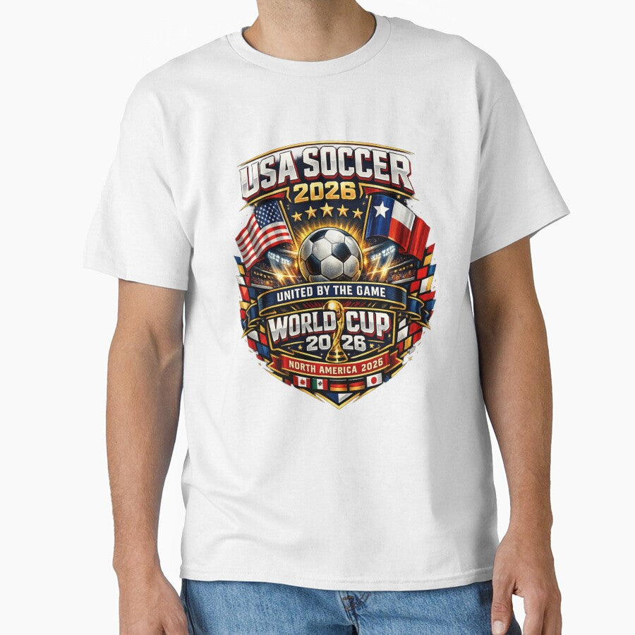 World Cup 2026 Soccer Fan Shirt, by Eclipse 3699