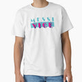 MESSI VICE (Miami Vice style retro logo) (The goat is in Miami!) DARK version by frikybomb