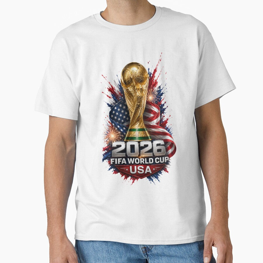 USA World Cup 2026 Football by Retro Arabica