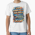 San Francisco Bay Area Golden Gate Stadium T-Shirt V10 by DarylWelsh2024