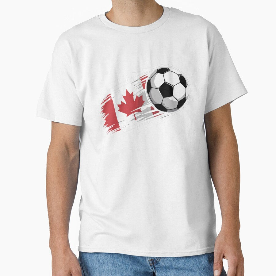 Canada Soccer Pride Maple Leaf Football Fan by QuiteOrbit