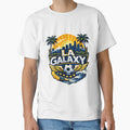 Los Angeles Soccer Design LA Skyline Sunset Football Fan Shirt California Sports Graphic LA Soccer Gift by GarnerSupplyCo