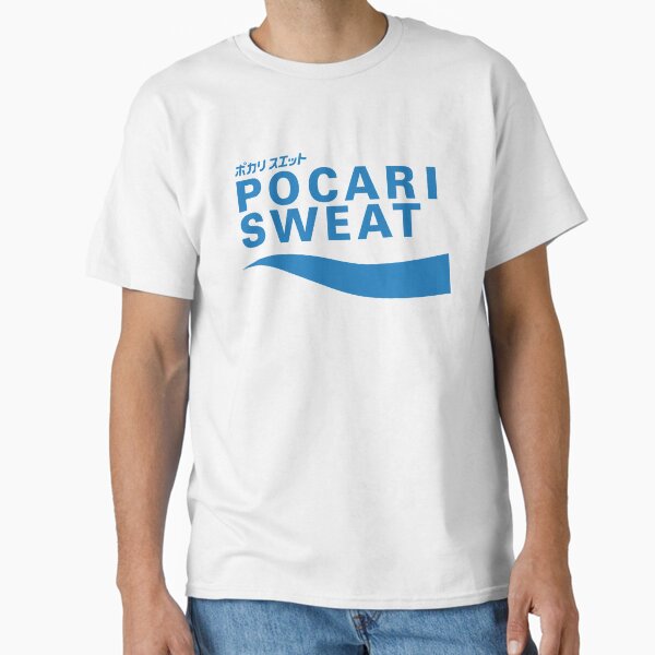 POCARI SWEAT Blue Classic T-Shirt