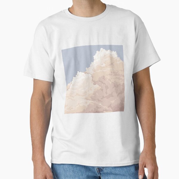 Pastel Clouds Pixel Art Classic T-Shirt