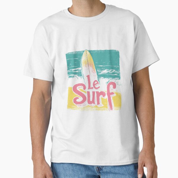 Le Surf – Retro French Surf Vibes Classic T-Shirt